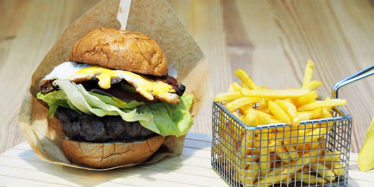 Přijďte se nadlábnout: 1, 2 nebo 4 napěchované burgery podle vašeho gusta