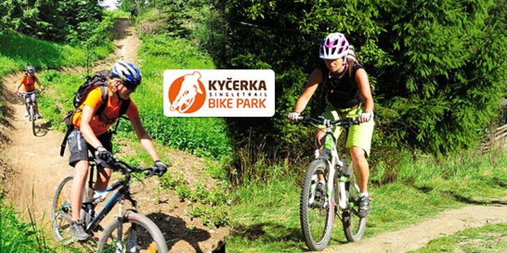 Celodenní vstupy do Bike parku Kyčerka