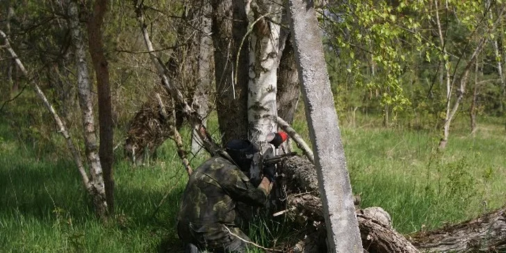 Paintball na perfektních hřištích poblíž Prahy