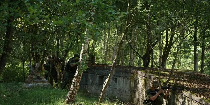 Paintball na perfektních hřištích poblíž Prahy