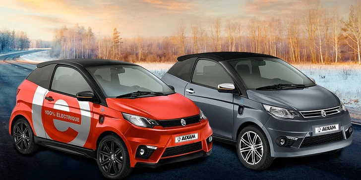 Aixam Electric: celodenní nebo celovíkendové zapůjčení elektrického auta