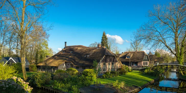 Nizozemské Benátky s noclehem: zájezd do Giethoornu a dalších zajímavých měst