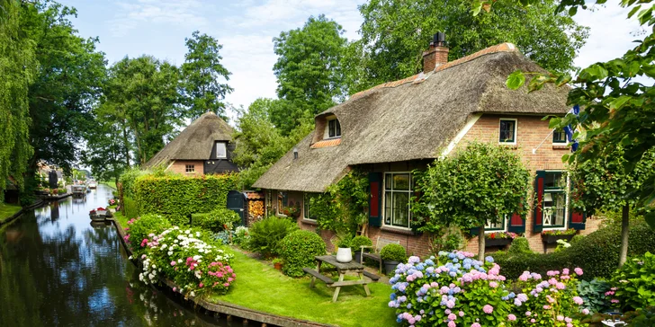Nizozemské Benátky s noclehem: zájezd do Giethoornu a dalších zajímavých měst