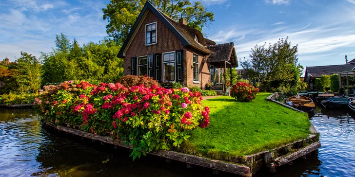 Nizozemské Benátky s noclehem: zájezd do Giethoornu a dalších zajímavých měst