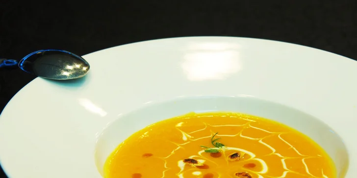 Degustační menu pro dva se čtyřmi chody a výhledem na Brno