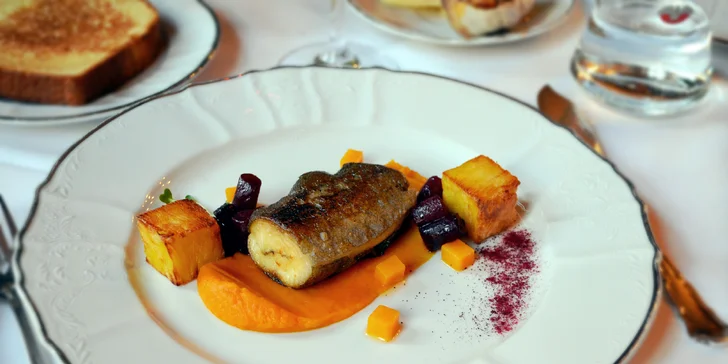 Degustační menu o 5 chodech od šéfkuchaře Pálffy Paláce