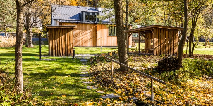 Zima nebo jaro v Jeseníkách: krásné ubytování, privátní sauna i vinný sklípek