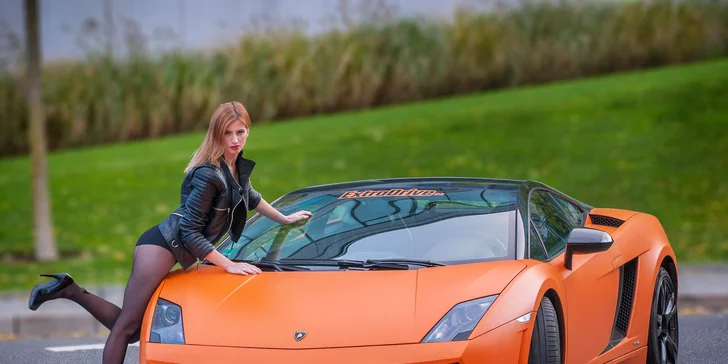 Pekelně rychlá jízda v legendárním Lamborghini Gallardo: 15–30 minut včetně paliva