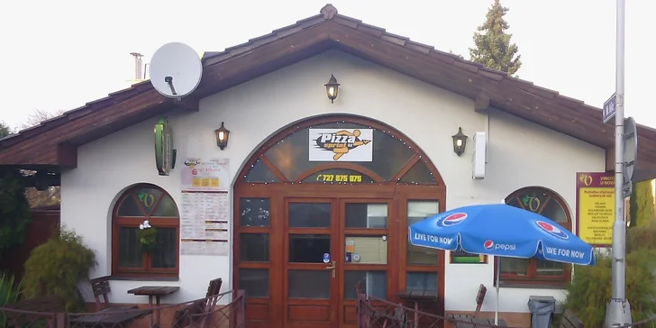 Dvě velké pizzy s osobním odběrem v Pizza Sprint