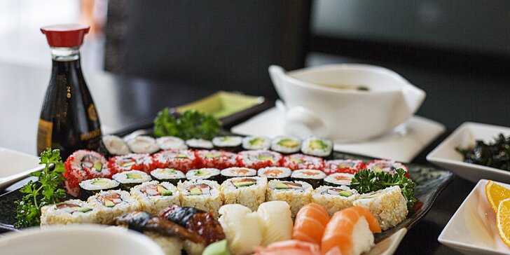 Ochutnejte sečuánskou kuchyni: degustační sushi menu ve Slovanském domě