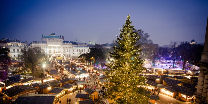 Adventní trhy v císařské Vídni: jednodenní výlet a prohlídka města s průvodcem