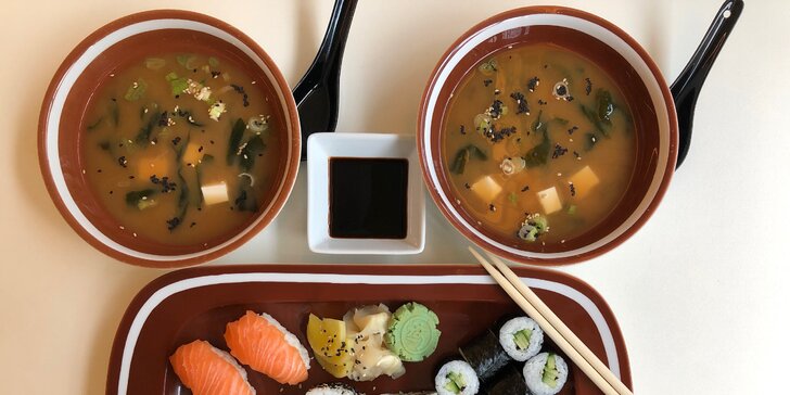 Svůdná tajemství asijské kuchyně: 22, 28 nebo 32 kousků čerstvého sushi