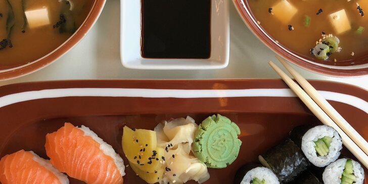 Svůdná tajemství asijské kuchyně: 22, 28 nebo 32 kousků čerstvého sushi