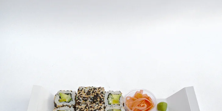 Sushi sety, které si odnesete domů nebo do kanceláře