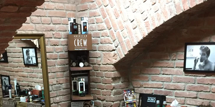 Exkluzivní péče pro muže: střih vlasů, holení, styling a nápoj na uvítanou