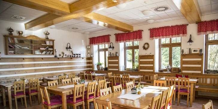 Dovolená ve Špindlu až pro 6 osob: polopenze, bazén i sauna a vířivka