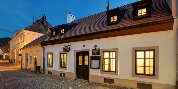 Romantika v Českém Krumlově v penzionu u Vltavy se snídaní a slevami