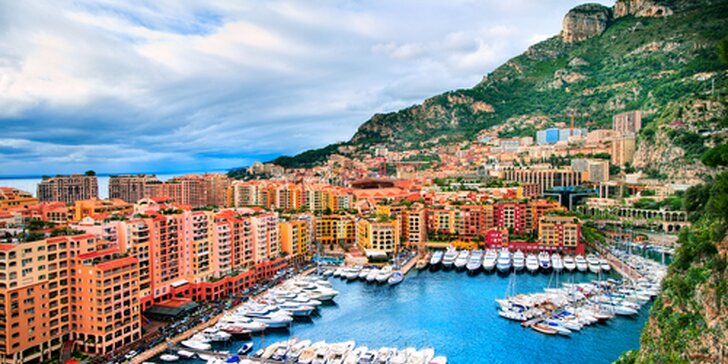 Cesta za poznáním: Monako, Monte Carlo a Nice s ubytováním na 1 noc a snídaní