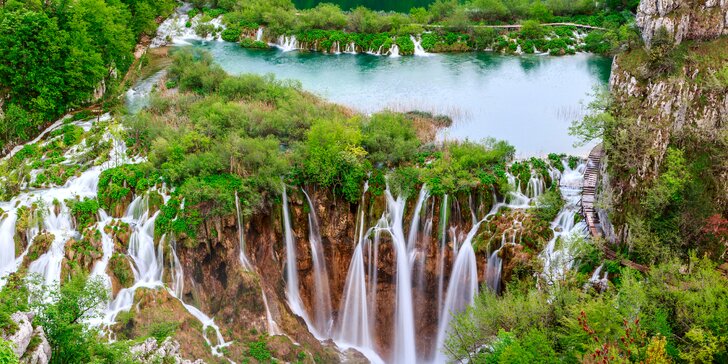 Po stopách Vinnetoua: výlet na Plitvická jezera pod ochranou UNESCO i návštěva Záhřebu