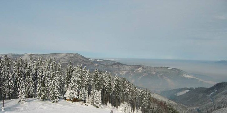 Turistická nebo lyžařská dovolená v Beskydech – 3 nebo 4 dny s polopenzí