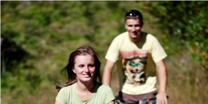 Lipenskem na kolečkách: zapůjčení sportovní koloběžky Kickbike na 5 hodin