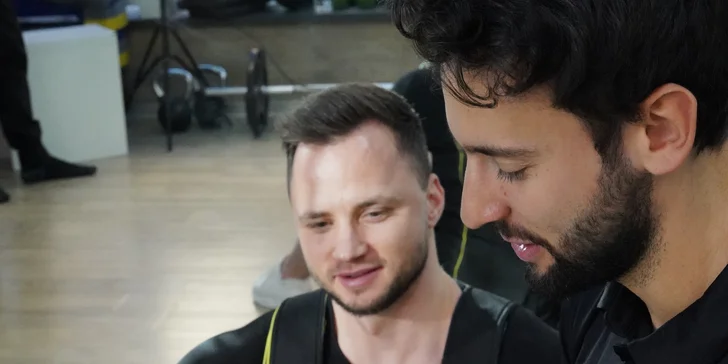 Každý dvacetiminutový trénink absolvujete pod vedením zkušeného trenéra.