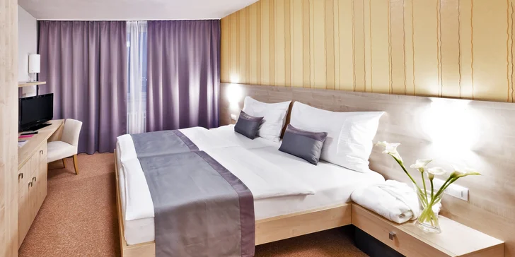 Pro rodiny je připravený apartmán Standard, který je řešený jako 2 + kk.