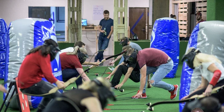 Staňte se lučištníkem: hodina archery game v kryté hale pro jednoho i skupiny
