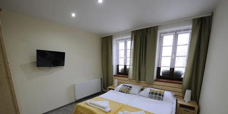 Pohoda v Lednici: apartmány u zámeckého parku, vyhřívaný bazén a víno