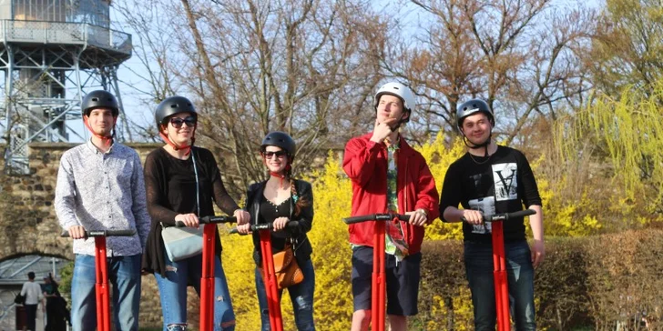 Projížďky na segwayi a koloběžce + degustace v pivovaru i vstup na rozhlednu
