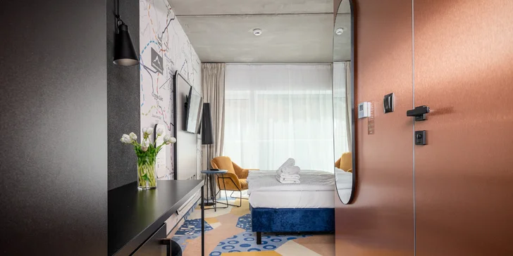 Za příplatek si užijete saunu a bazén v sesterském hotelu, který je součástí resortu. 