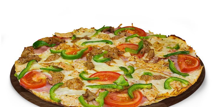Maníkova pizza od pondělí do pátku: ⌀ 45 cm a pestrý výběr ze 25 druhů