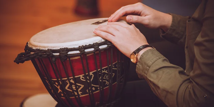 Víkendový kurz kreativního bubnování na africké bubny djembe
