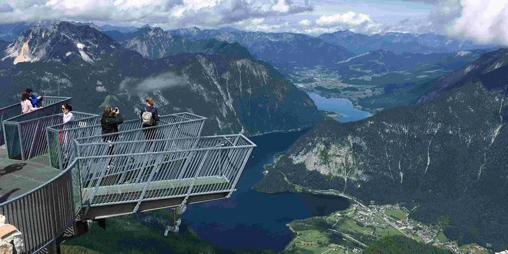 1denní výlet na Dachstein do Rakouska: vyhlídka Pět prstů i Mamutí jeskyně
