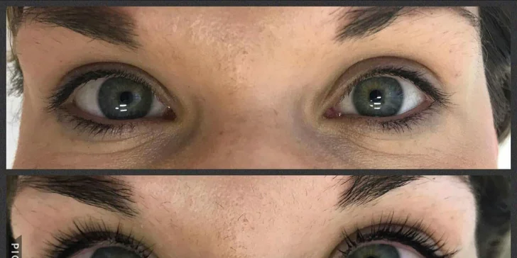 Prodloužení řas, objem pomocí metody Lash Lifting, úprava obočí i depilace rtu