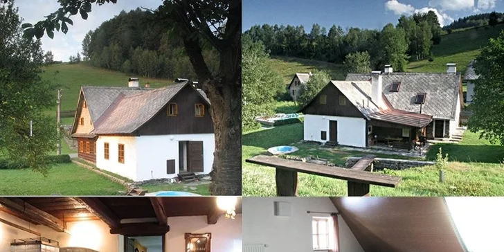 Týden v chalupě až pro 20 osob v Jeseníkách