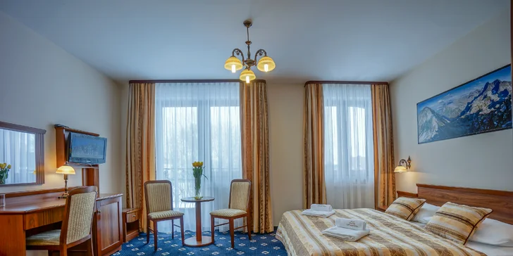 Dovolená v polských Tatrách: polopenze, wellness i sleva do aquaparku