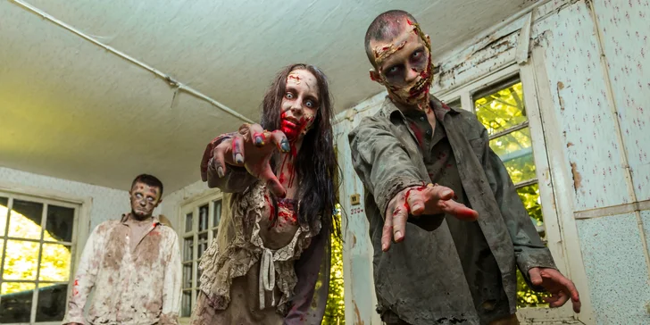 Vstupenka do Strašidelného domu nebo na Zombie apokalypsu pro 1 osobu