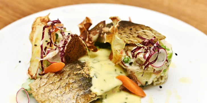 Gurmánské vánoční menu v Sovových mlýnech exkluzivně pro zákazníky Slevomatu