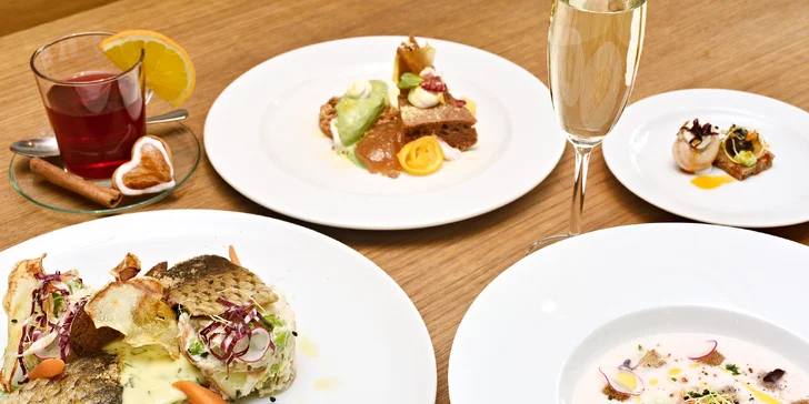 Gurmánské vánoční menu v Sovových mlýnech exkluzivně pro zákazníky Slevomatu