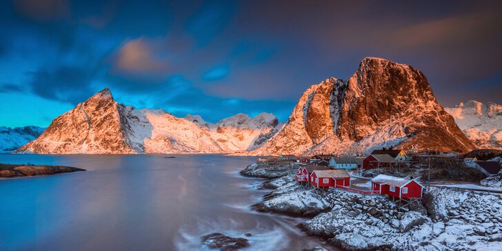 Severní Norsko a Lofoty: záloha na letecký zájezd za polární září a velrybami