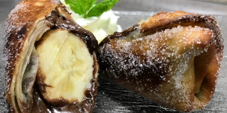 6chodové menu kombinující španělskou a českou kuchyni: bizoní steak i jelítko