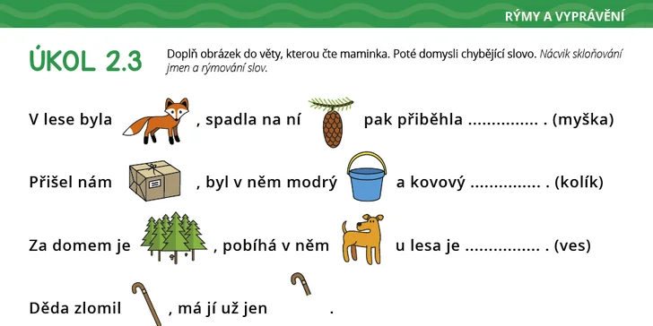 S Jonášem do školy: online kurz pro předškoláky
