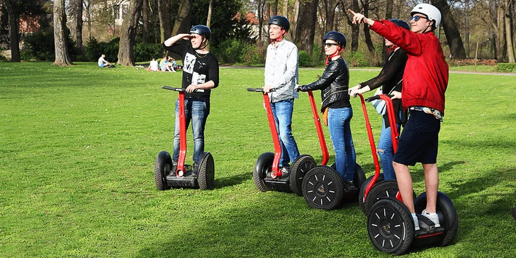 Projížďky na segwayi a koloběžce + degustace v pivovaru i vstup na rozhlednu