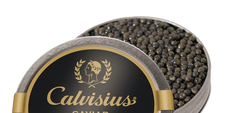 Pochoutka labužníků: kaviár Calvisius špičkové kvality i v luxusním balíčku