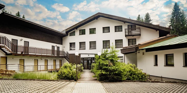 Aktivní dovolená se snídaní přímo v areálu Ski&bike Špičák