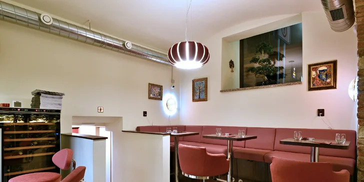 Moderní 4chodové menu: pstruh nebo krůta sous-vide i speciální pivní zmrzlina