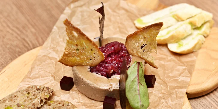 Moderní 4chodové menu: pstruh nebo krůta sous-vide i speciální pivní zmrzlina