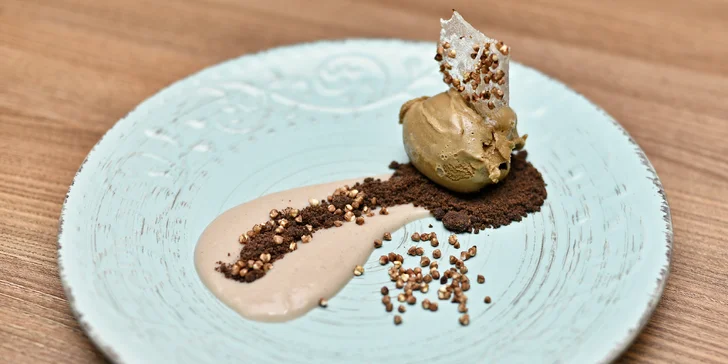 Moderní 4chodové menu: pstruh nebo krůta sous-vide i speciální pivní zmrzlina