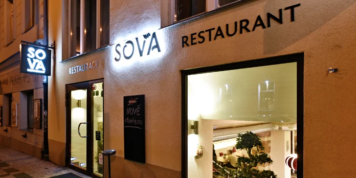 Moderní 4chodové menu: pstruh nebo krůta sous-vide i speciální pivní zmrzlina